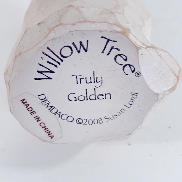 Willow Tree Truly Golden 2008 Susan Lordi Angel Hand-Painted Resin Figurine - Picture 11 of 12